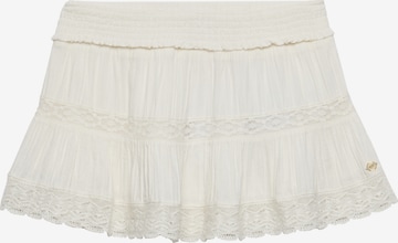 Jupe 'Ibiza' Superdry & Co en blanc : devant