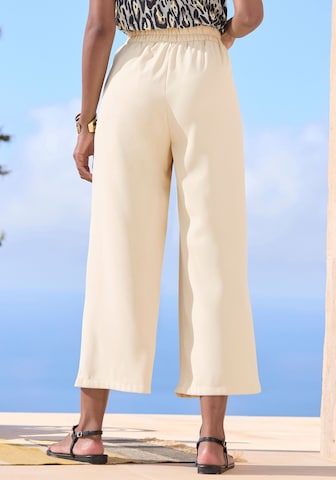 LASCANA - Loosefit Pantalón en amarillo