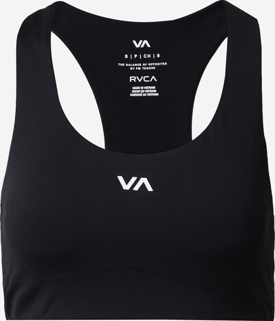 Sutien sport RVCA pe negru / alb, Vizualizare produs