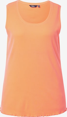 Ulla Popken Knitted Top in Pink: front