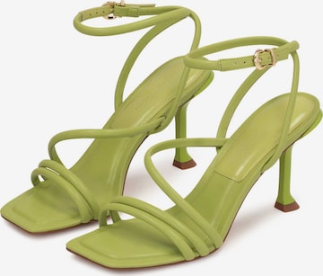 Kazar Studio Strap Sandals in Green