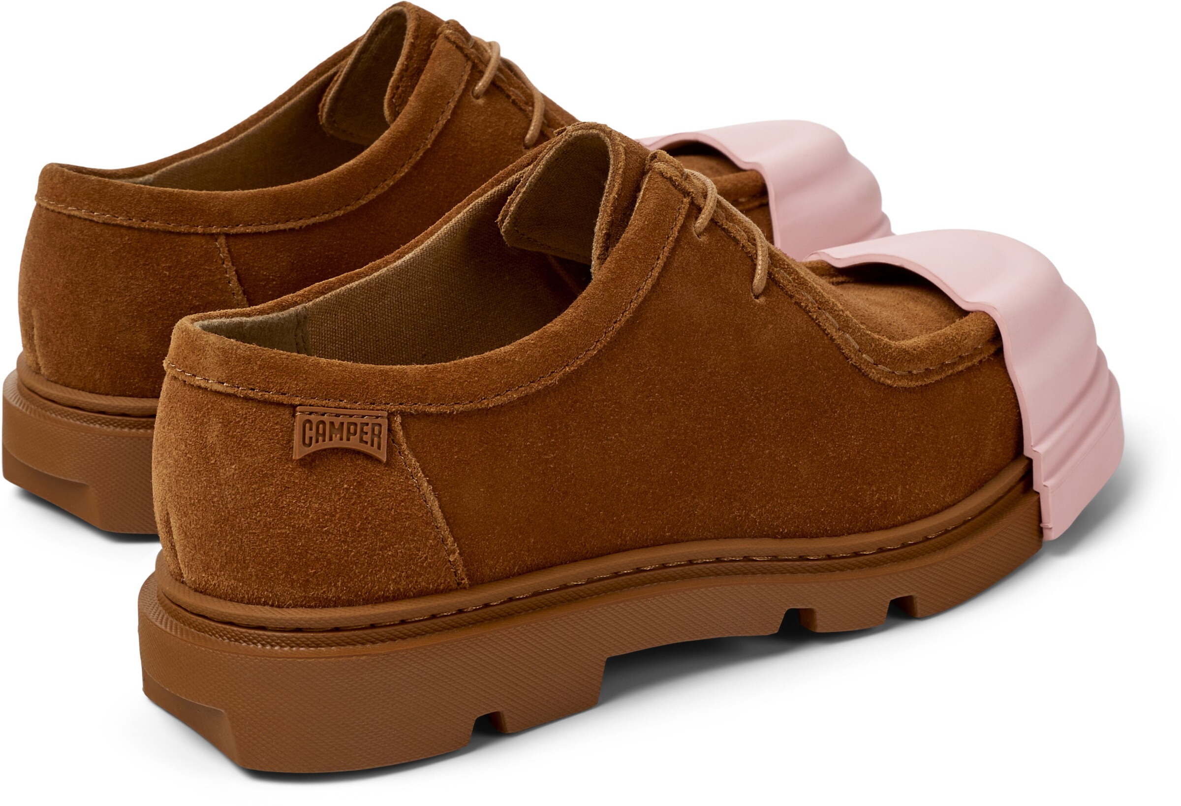 CAMPER Lace-up shoe 'Junction' in Brown