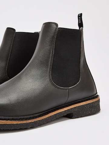 NINE TO FIVE Chelsea Boots 'Luka' in Braun