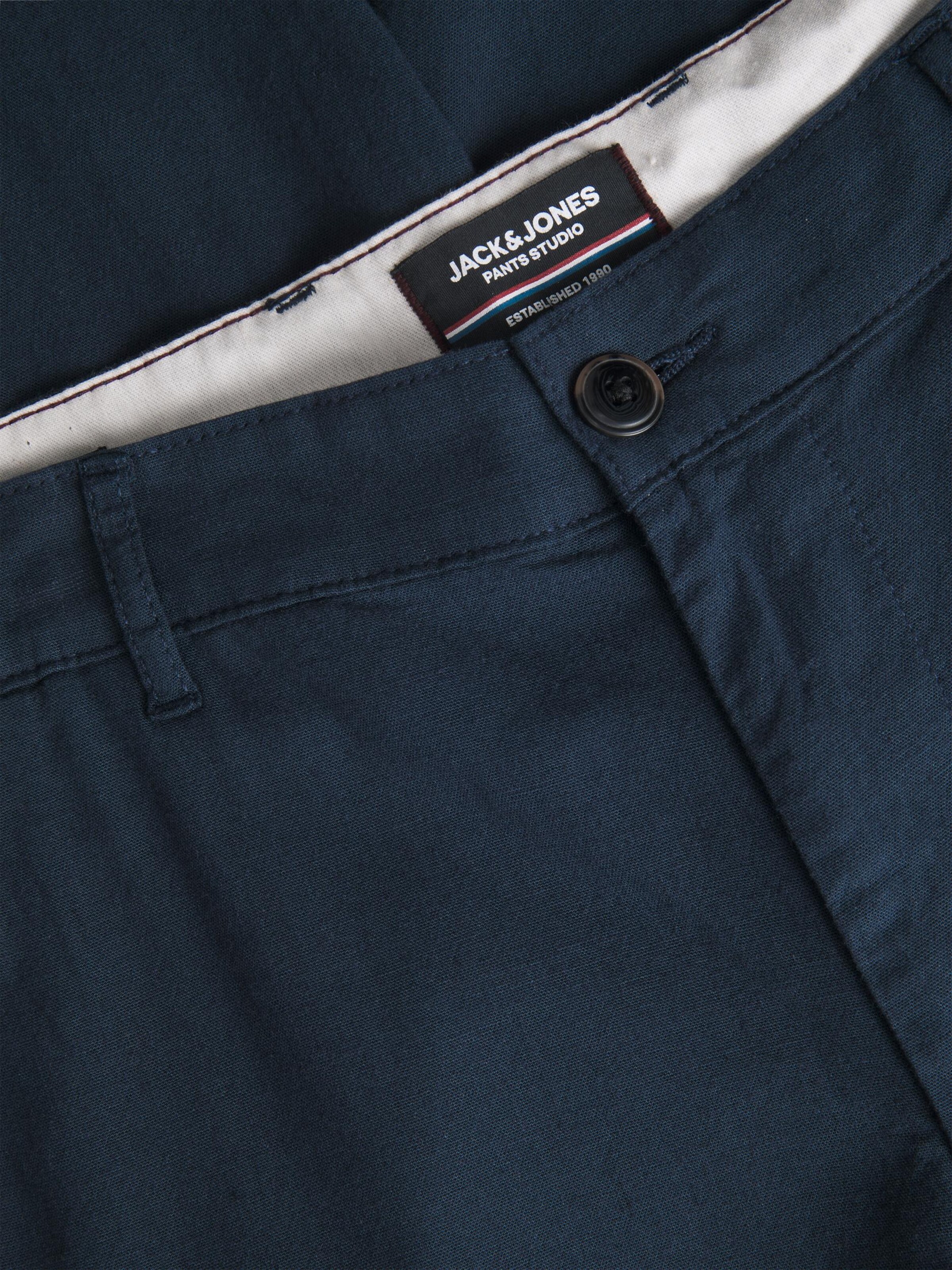 JACK & JONES Regular Hose 'Ollie Dave' in Blau