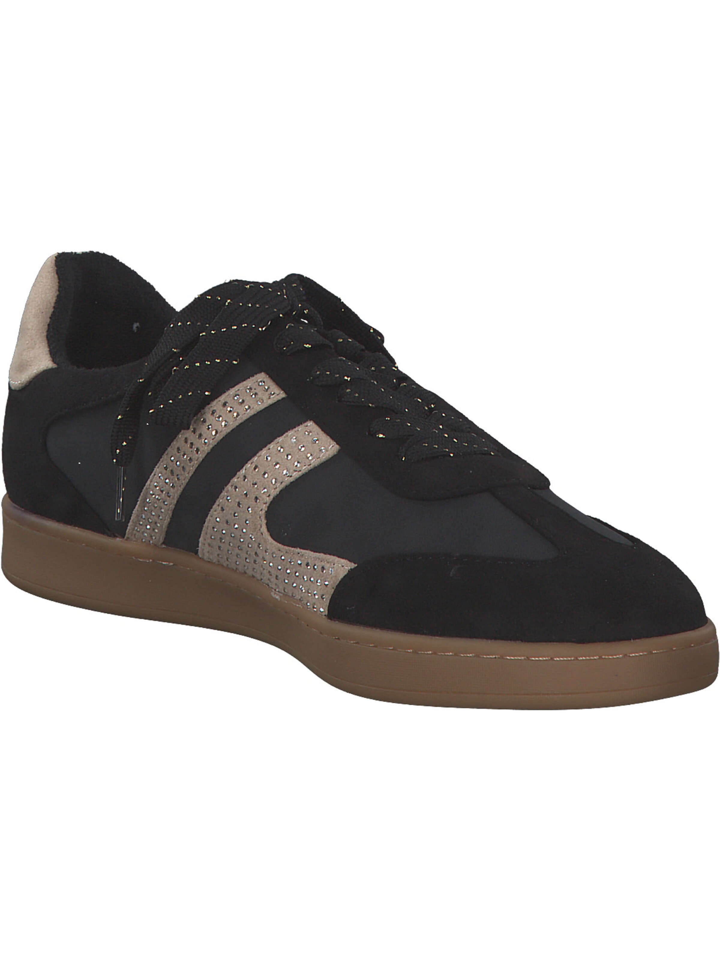 LA STRADA Platform trainers in Black