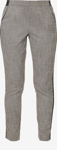 Le Temps Des Cerises Regular Pants 'NAGA' in Grey: front