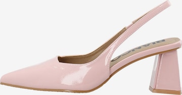 Bianco Slingback Pumps 'Maralyn' in Pink: front
