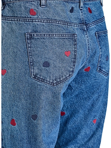 Zizzi Regular Jeans 'Gemma' in Blue