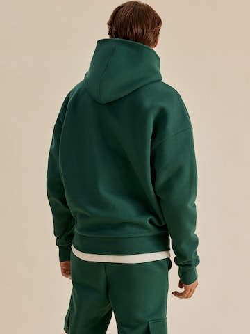 Sweat-shirt 'Sebastian' Heavyweight' DAN FOX APPAREL en vert