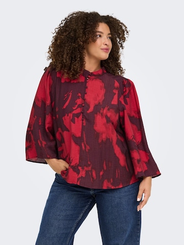 Chemisier 'CARCamille' ONLY Carmakoma en rouge