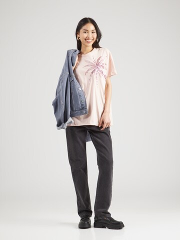 ONLY T-shirt 'ONLLUCY LUX' i rosa