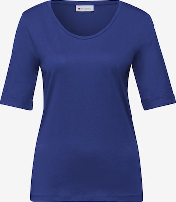 STREET ONE Shirt in Blue: front