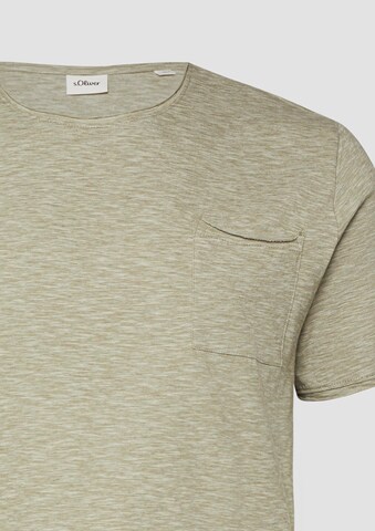 T-Shirt s.Oliver en vert