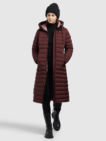 khujo Winter Coat 'Mimi3' in Red