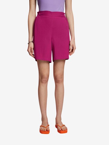 ESPRIT Regular Shorts in Pink: predná strana