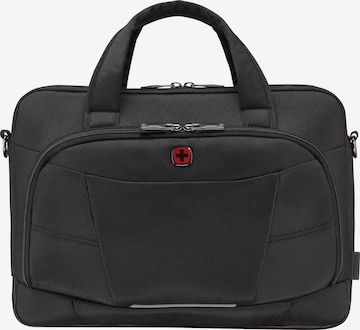 Borsa portadocumenti di WENGER in nero: frontale