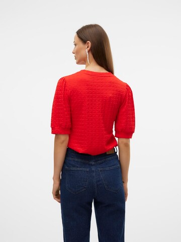 VERO MODA T-Shirt 'IDA' in Rot