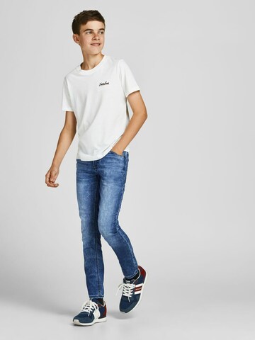 Jack & Jones Junior Regular Jeans 'Glenn' i blå