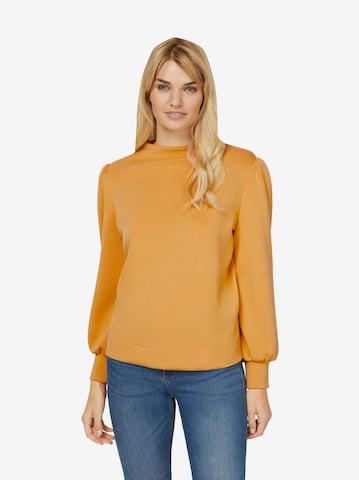 Linea Tesini by heine Sweatshirt i gul: framsida