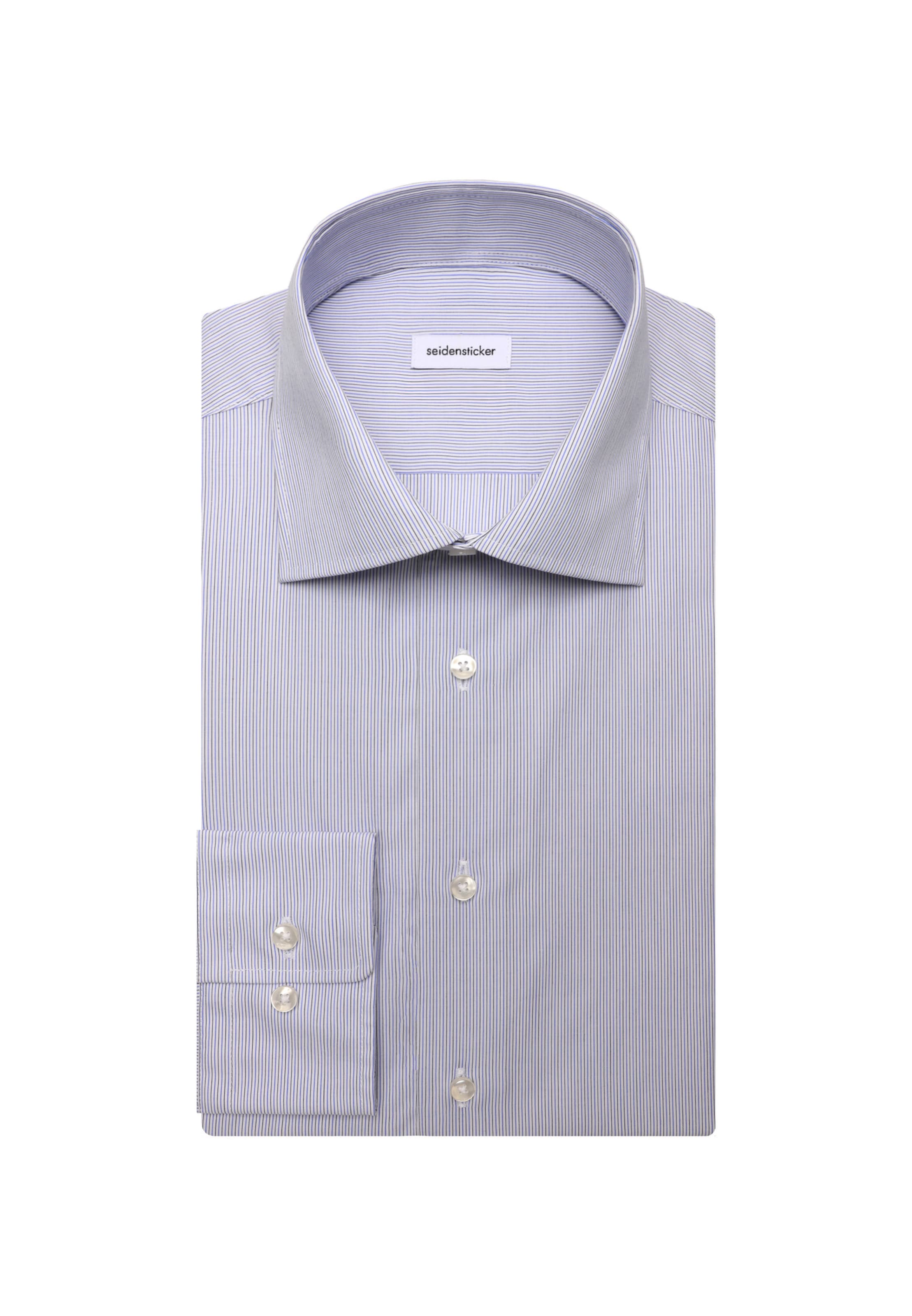 Coupe slim Chemise business SEIDENSTICKER en bleu