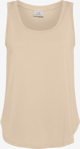 Top di DEHA in beige: frontale
