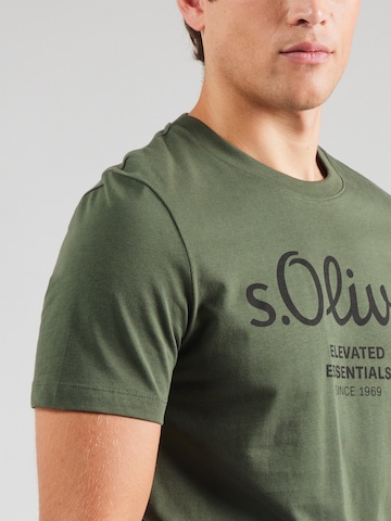 Tricou de la s.Oliver pe verde