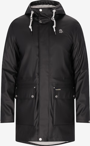 SchmuddelweddaPrijelazni kaput - crna boja: prednji dio