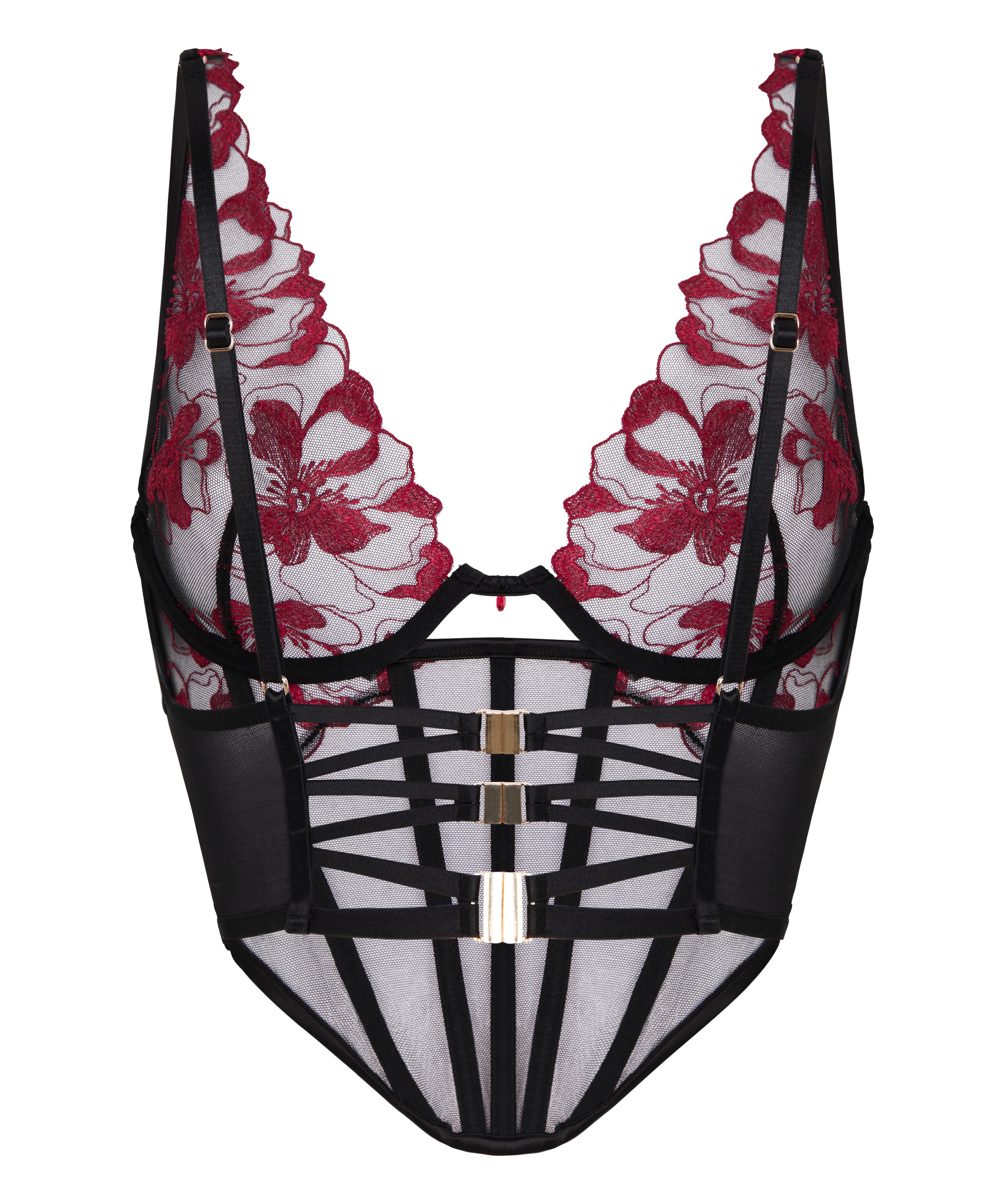 Hunkemöller Corsage in Black