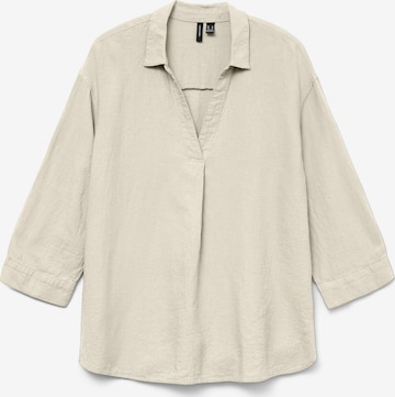 Camicia da donna 'VMLinn' di VERO MODA in beige: frontale
