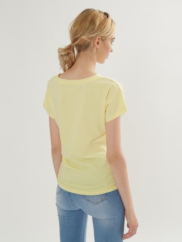 T-shirt Influencer en jaune
