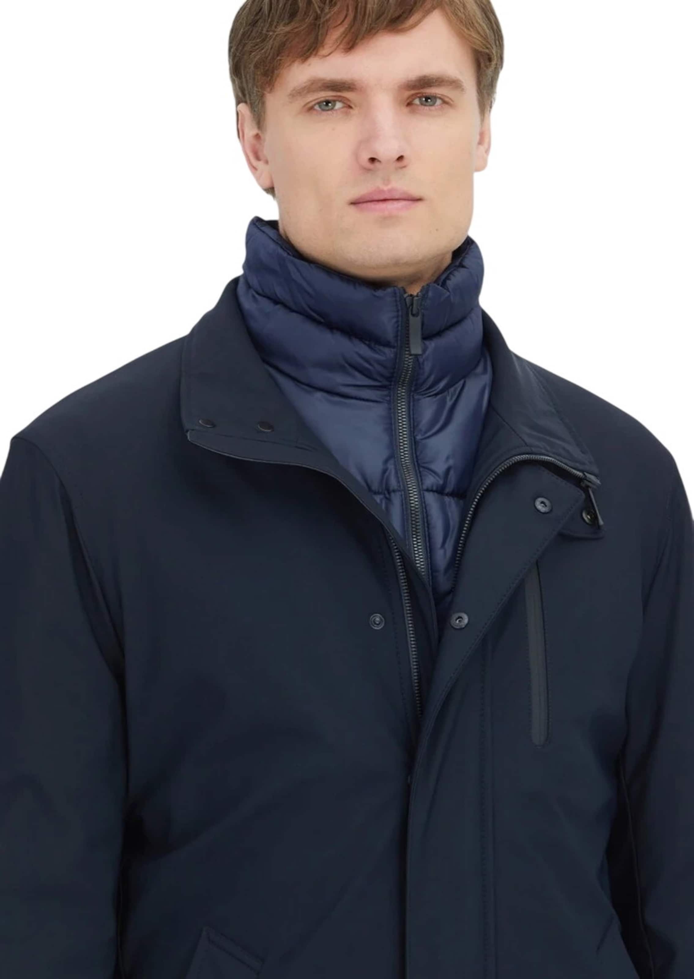 Ramsey Mantel in Blau