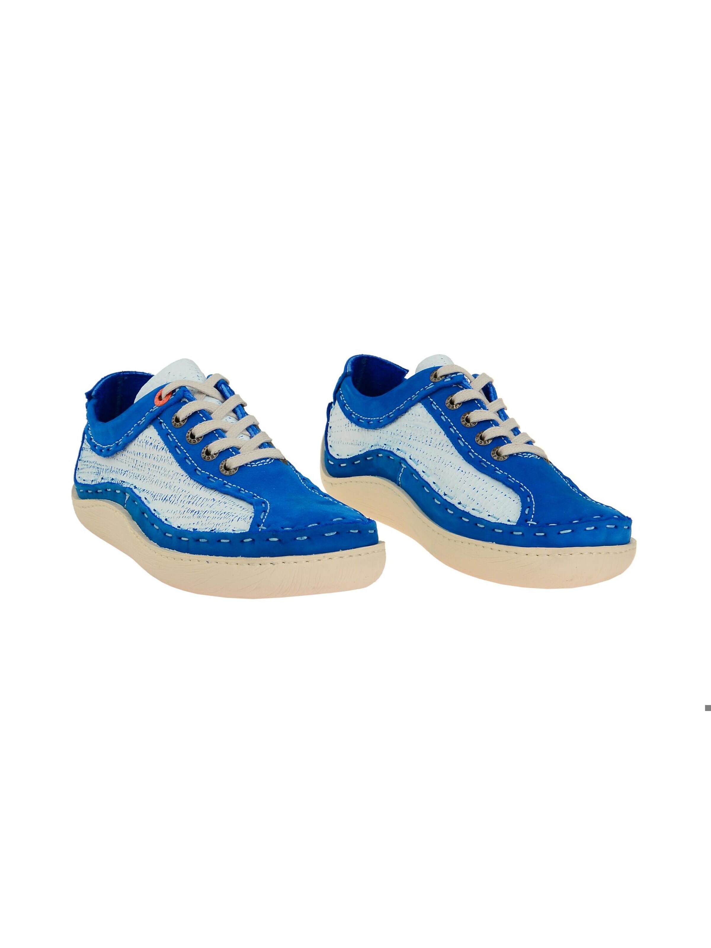 EJECT Schnürschuh 'Eject Schuhe eJECT blau weiß Damen Sneakers'‌‌‌‌‌‌‌‌‌ in Blau