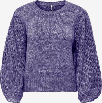 ONLY Пуловер 'Henni' в синьо: отпред