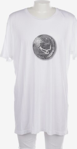 Karl Lagerfeld T-Shirt in XXL in Weiß: front