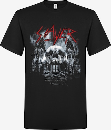 Slayer Koszulka 'Slayer Cathedral T-Shirt' w kolorze czarny: przód
