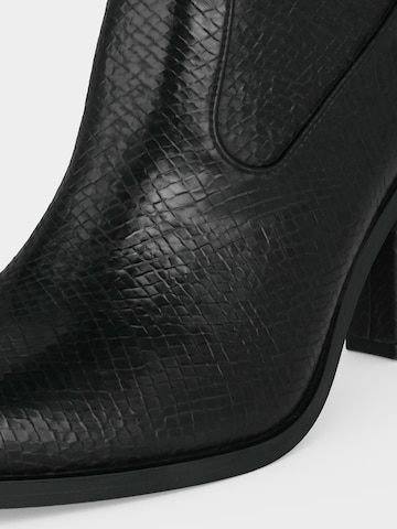 BUFFALO - Botim 'ZOE' em preto