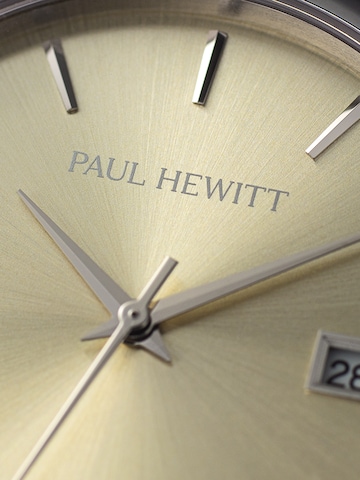 Paul Hewitt Αναλογικό ρολόι 'Onda' σε ασημί