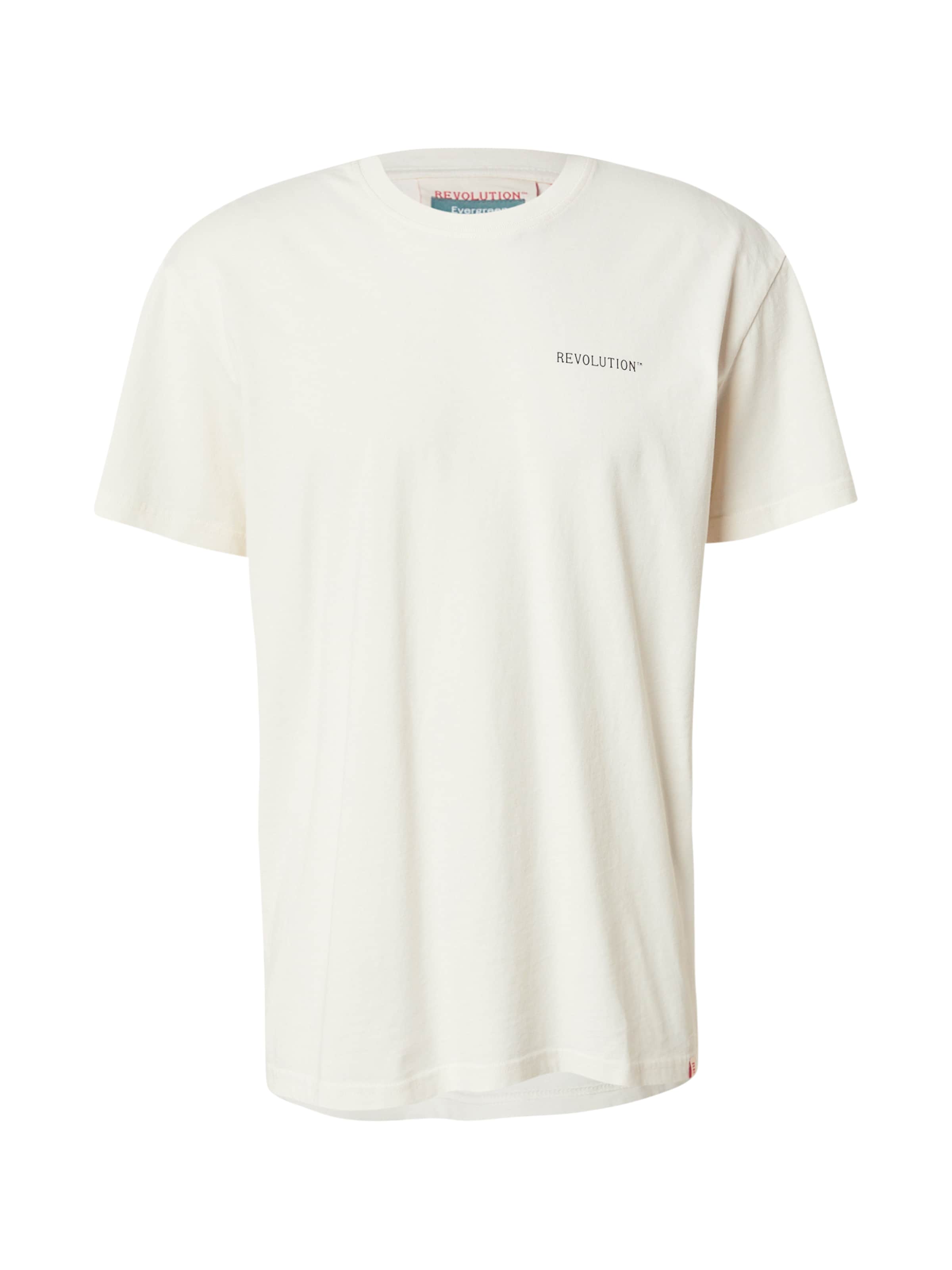 Revolution Shirt in Wit: voorkant