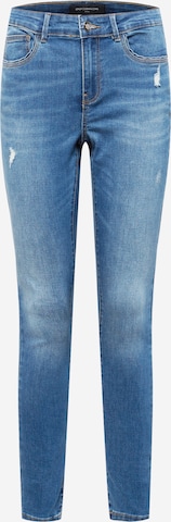 ONLY Carmakoma Skinny Jeans 'Sally' in Blauw: voorkant