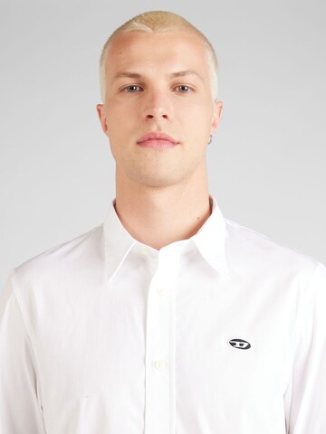 DIESEL Regular fit Button Up Shirt 'BENNY-A' in White