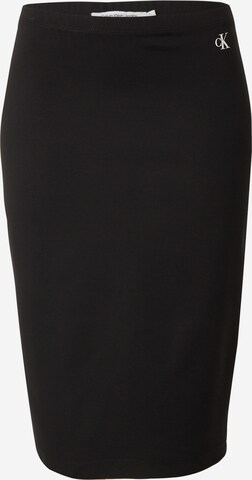 Calvin Klein Jeans Skirt in Black: front