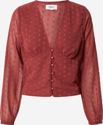 ONLY Blouse 'Luna' in Red: front