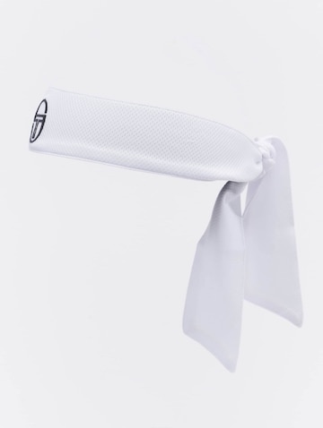 Fascia sportiva per la testa 'Pro Tie' di Sergio Tacchini in bianco