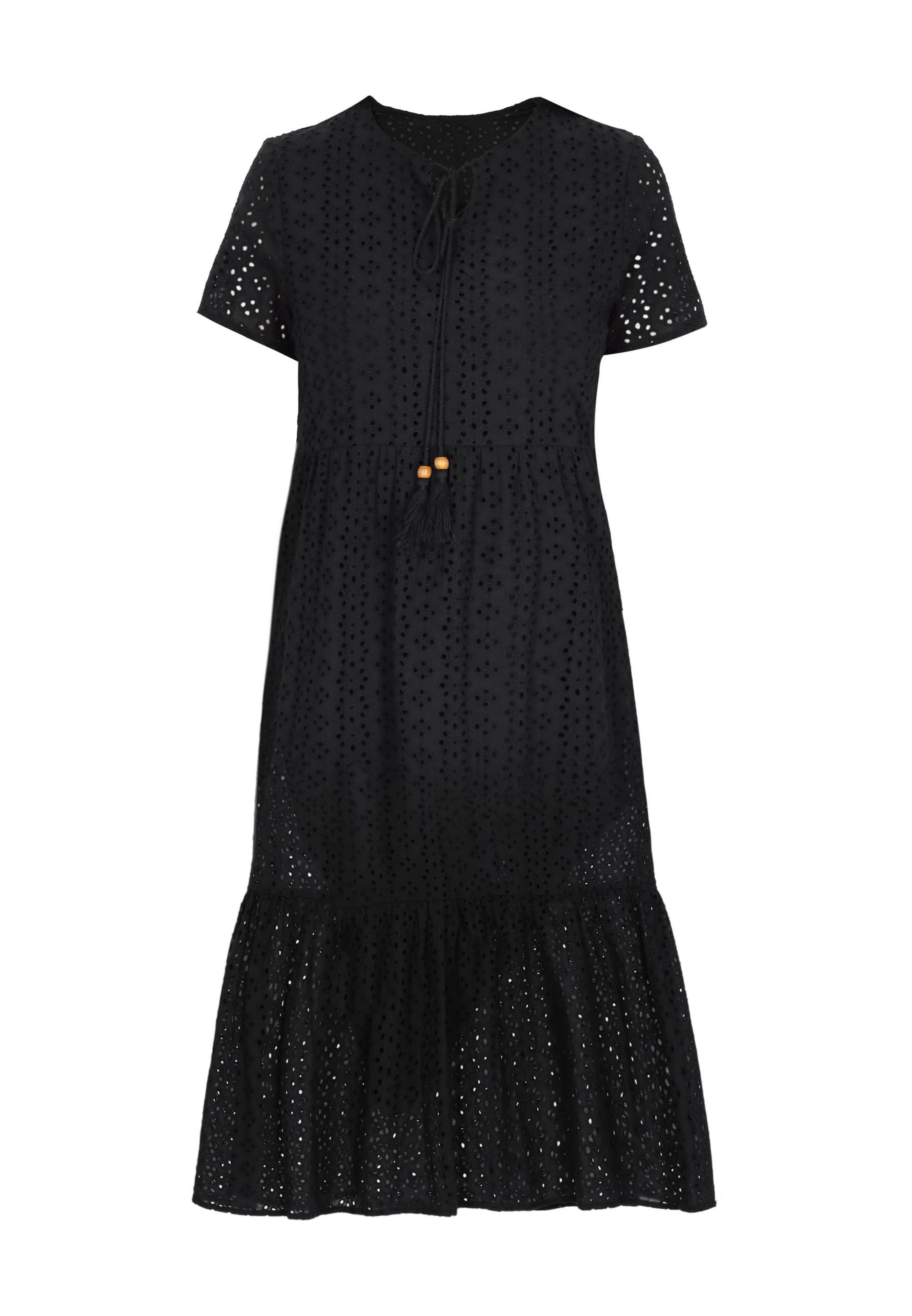EVERA - Vestido 'Fashion Look' em preto: frente