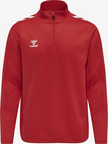 Hummel Sportsweatshirt in Rood: voorkant