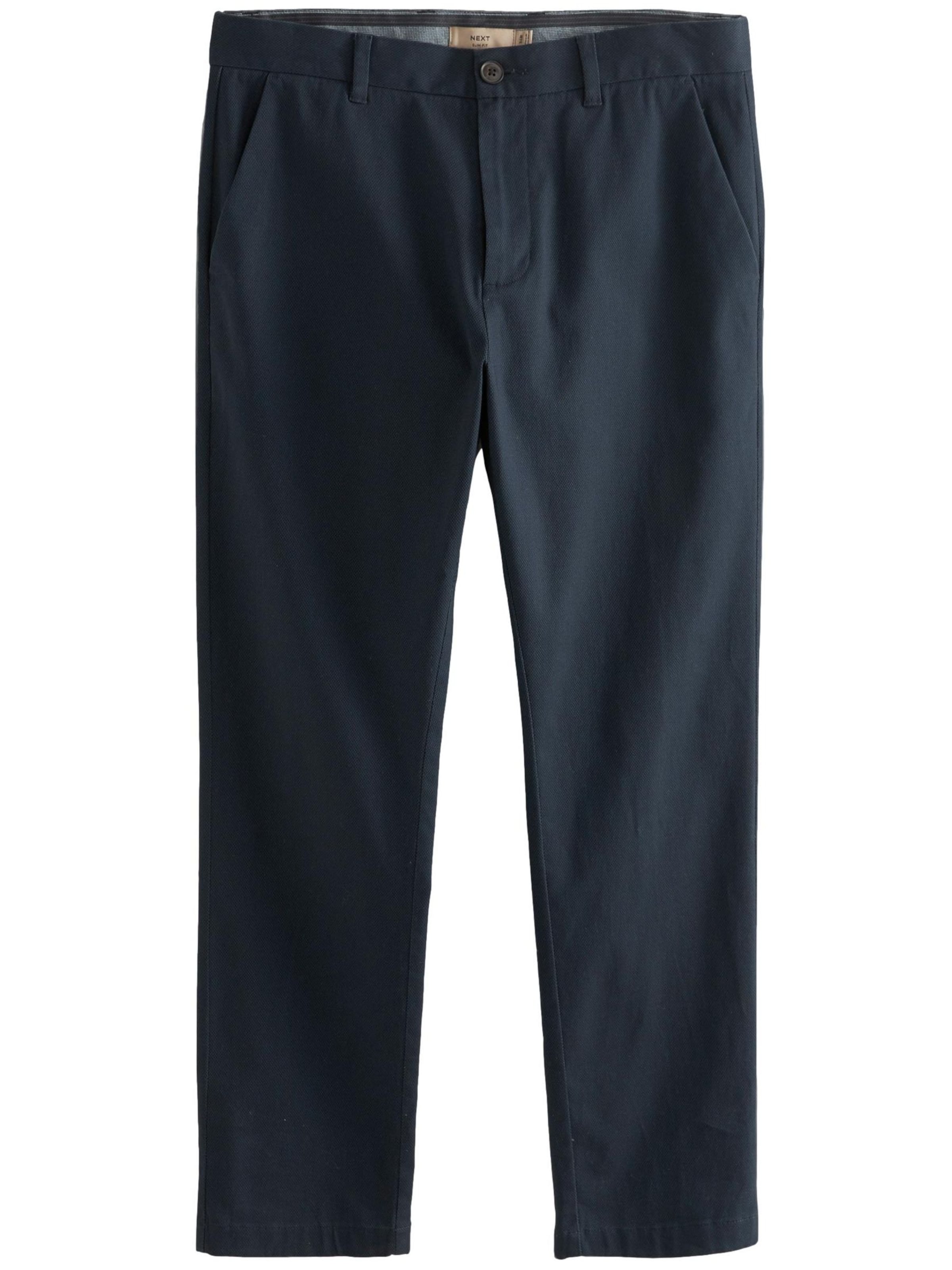 Slimfit Pantaloni chino di Next in blu: frontale