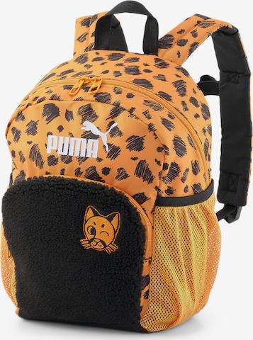 Sac à dos PUMA en orange : devant