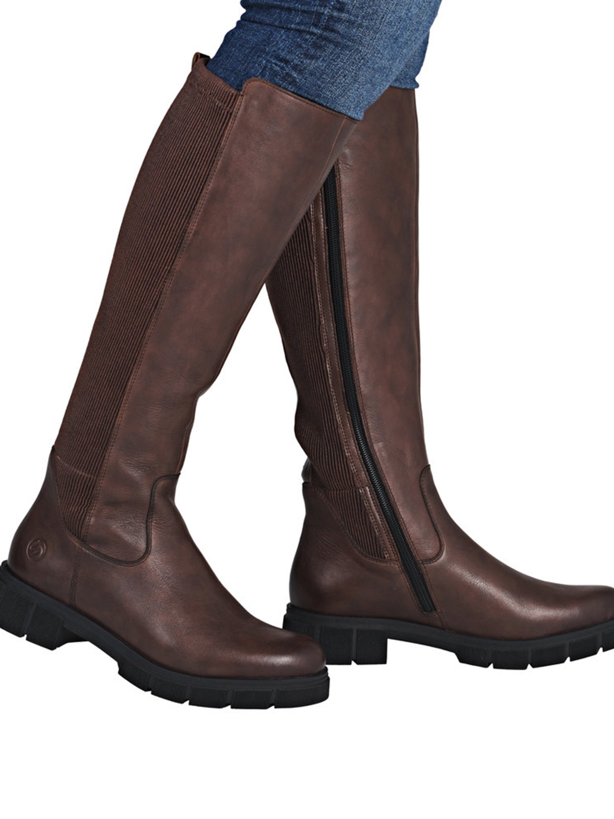 Bottes REMONTE en marron