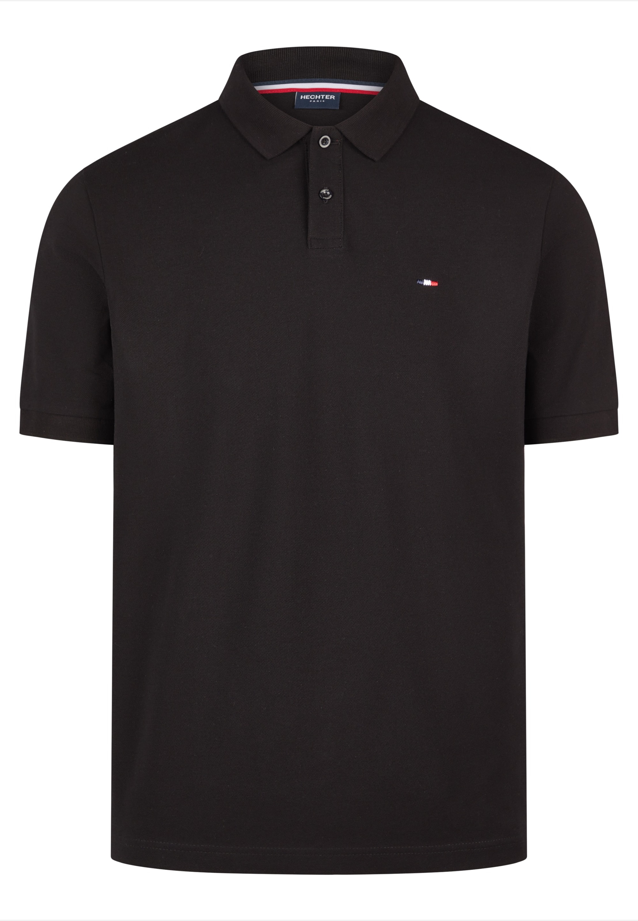 HECHTER PARIS Shirt in Black: front