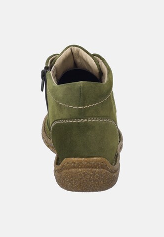 JOSEF SEIBEL Lace-up bootie 'Neele' in Green